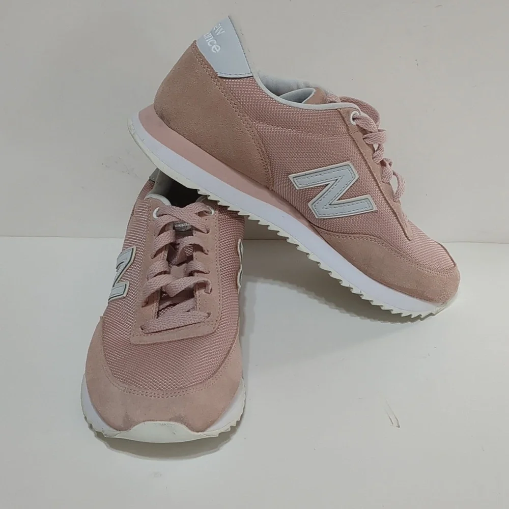 New Balance pink and white Women’s 501 Ripple Sole in white size 7.5 - Picture 3 of 7